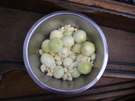 Tsjechen eten veel knoflook